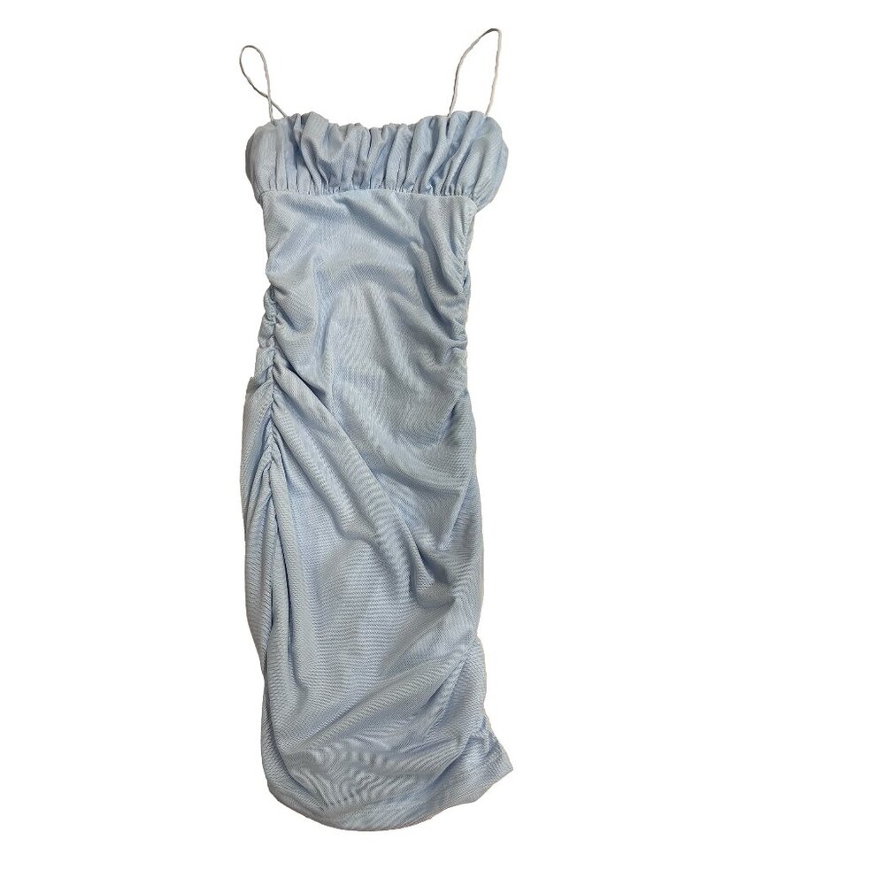 Princess Polly Blue Dress, Size 0, Never Worn - Picture 1 of 1